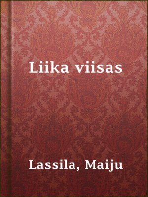 cover image of Liika viisas